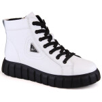 Kožené boty na platformě Filippo W PAW382B white 39