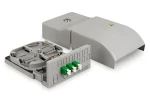 Digitus FTTH přípojková skříň / Přípojková skříň / 3x LC/APC Duplex / Šedá / 256x122x59 mm (DN-949103)