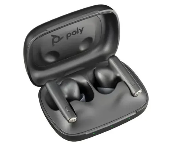 Poly Voyager Free 60 (USB-C adaptér) černá / Bezdrátová náhlavní souprava / mikrofon / ANC / Bluetooth (7Y8H4AA)