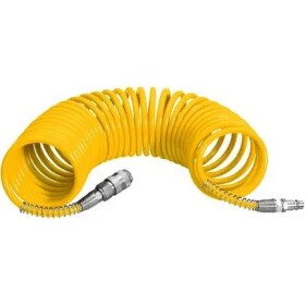 PROTECO 10.2501-5815 hadice spirálová PU 5/8mm 15 m s rychlospojkami STOP