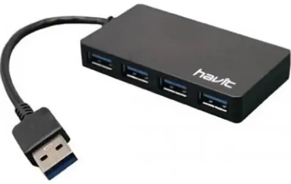 Havit USB 3.0 HV-H103 černá / USB port / 4x USB-A (H103-7422)