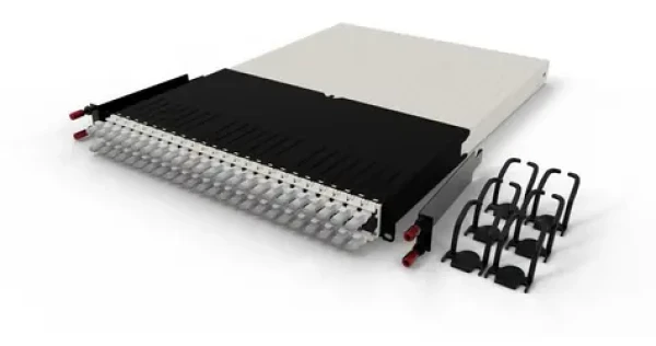 PatchBox One Cassette 30RU UTP bílá / Organizér kabeláže do racku / 19" / 1U / PoE 802.3bt (PONE30UTPWH)