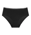 Dámské kalhotky Feel Of Cotton Midi 2P - Triumph černá (0004) 0042