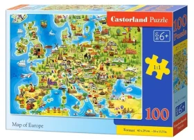 Castorland 111060 Mapa Evropy