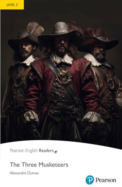 The Three Musketeers Book with eBook and audio Level 2