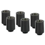 Thermal Grizzly DeltaMate MF28 černá / Prodlužovací kabel / vodní chlazení / G1/4" / sada 6 ks (TG-DM-FIT-6008)