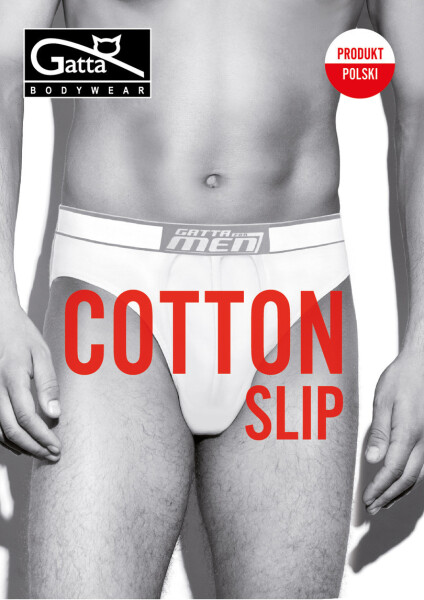 Pánské slipy - Slip Bavlněné - GATTA BODYWEAR černá XXL