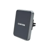 CANYON C-15 MegaFix černá / držák do ventilace auta / magnetický / 15W Qi nabíjení (CNE-CCA15B)