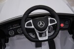Mamido Dětské elektrické autíčko Mercedes Benz GLC 63S 4x4 bílé