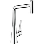 HANSGROHE - Metris Select Dřezová baterie s výsuvnou koncovkou, chrom 14884000