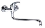 NOVASERVIS - Dřezová baterie 150 mm lékařská páka Metalia 55 chrom 55078L,0