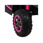 Mamido Elektrické autíčko Buggy UTV 24V 4x200W růžová