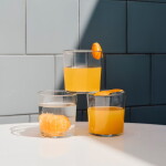 HAY Sklenička Medium Clear 360 ml – set 4 ks, čirá barva, sklo