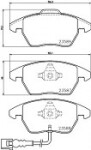 Brzdy kotouče a desky přední AUDI A3 (8P 8V) Q3 TT 312mm - BOSCH