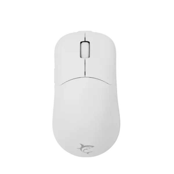 White Shark AERO bílá / Herní bezdrátová myš / optická / 5000 DPI / 6 tlačítek / 2.4 GHz / USB (AERO-W)
