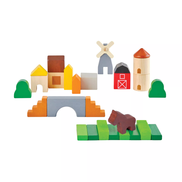PlanToys PlanToys Stavebnice - Na venkově