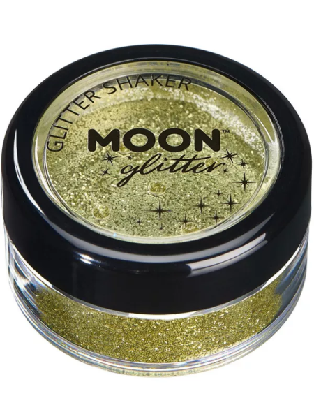 Smiffys.com Třpytky - Moon Glitter Classic Fine - zlaté 5g