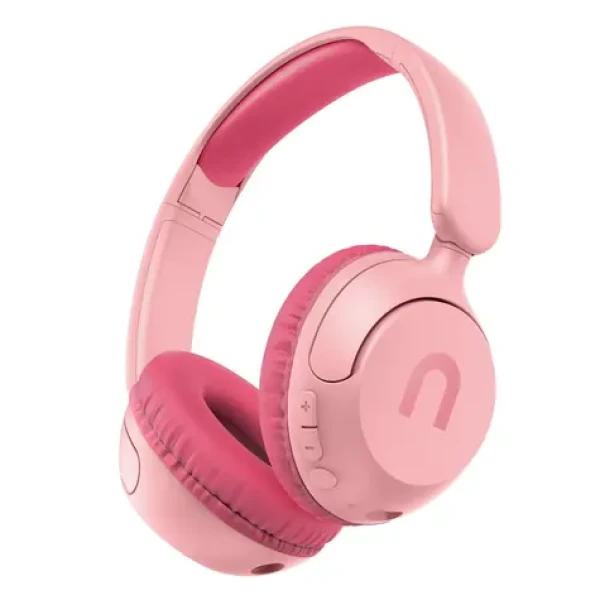 Niceboy Kiddie 2 růžová / Dětská bezdrátová sluchátka / Bluetooth 6.0 (kiddie-2-pink)