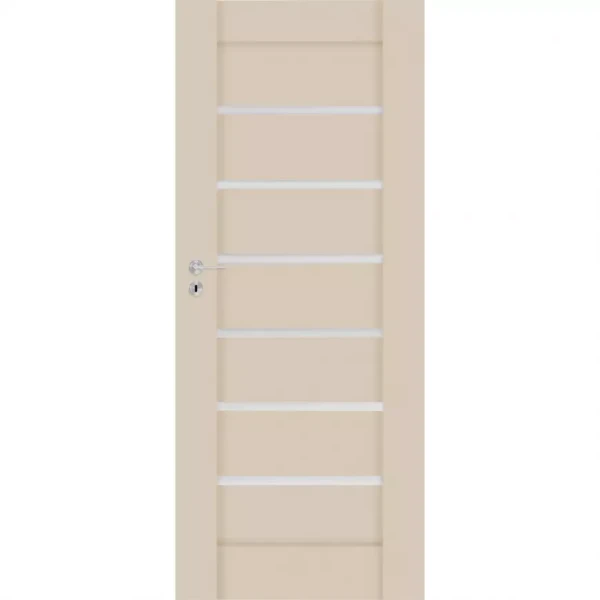 Interiérové dveře Prestige PU 02 80L béžový kašmír PP Premium