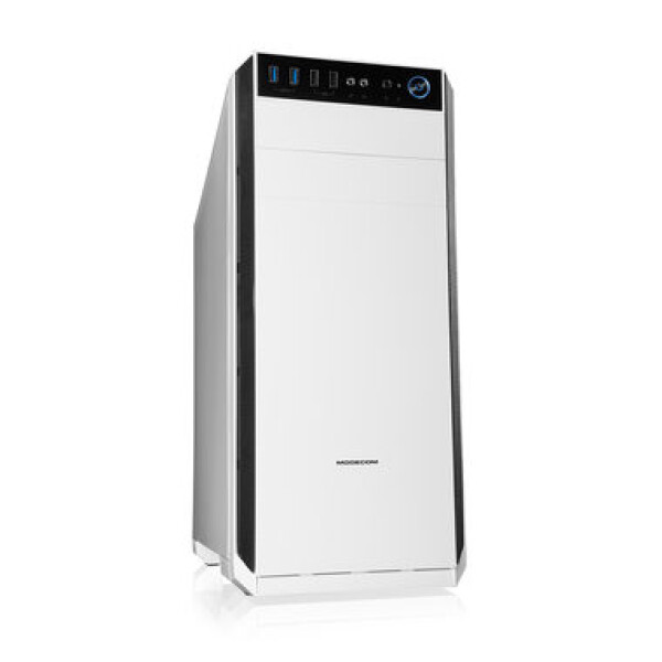 MODECOM OBERON PRO SILENT bílá / ATX / 2x USB 3.0 / 2x USB 2.0 / bez zdroje (AT-OBERON-PS-20-000000-0002)