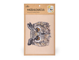 Nažehlovačka M 006 - Výr hlava