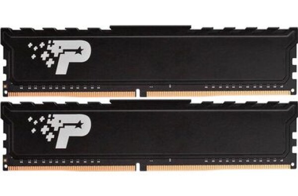 Patriot Signature Premium 64GB (2x32GB) 3200MHz černá / DIMM / DDR4 / CL22 / 1.2V (PSP464G3200KH1)