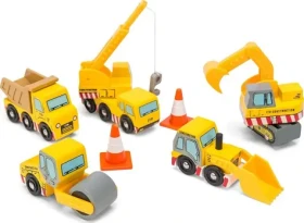 Le Toy Van set stavebních strojů