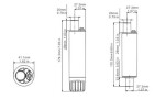 Ponorné čerpadlo In-line SFSP1-G500-02A 12 V DC