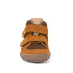 Dětské zimní barefoot boty TEX WOOL Cognac, Froddo, G3110254-14W, hnědá - 25