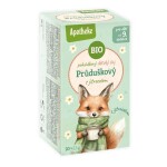 Apotheke pohádkový čaj Průduškový s jitrocelem 20x1,5g s liškou