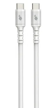 TB Touch USB-C - USB-C bílá / Datový kabel / 60W / 2m (AKTBXKUCC2SI20W)