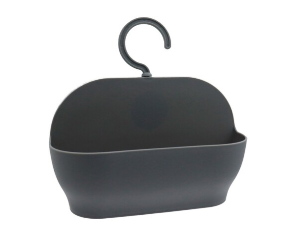 AQUALINE - SHARON polička do sprchy závěsná, plast, šedá SH8455G