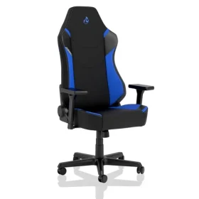 Nitro Concepts X1000 Galactic Blue modrá / Herní židle / látka / nastavitelná / pojezdová kolečka / nosnost 135 kg (NC-X1000-BB)