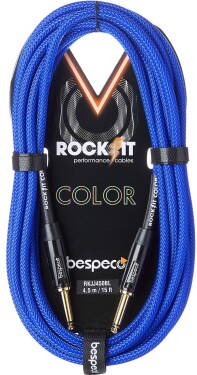 Bespeco Rockit Color Blue 6m Jack