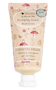 Krém na ruce Country Fields, 30 ml - Citrusy, jasmín, lístky fialky