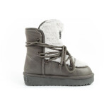 D.Franklin snow boots dámské zimní módní kožešina zateplené šedé dámské 42