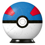 Pokémon 3D Puzzle-Ball - Greatball - 54 dílů