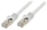 Shiverpeaks Cat7 S/FTP 10m bílá / Patch kabel / LSZH / 600 MHz / pozlacené konektory RJ-45 (BS75520-W)