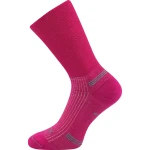 VOXX Ponožky dvouvrstvé s jemným lemem WANAK z merino vlny FUXIA 39-42 125271