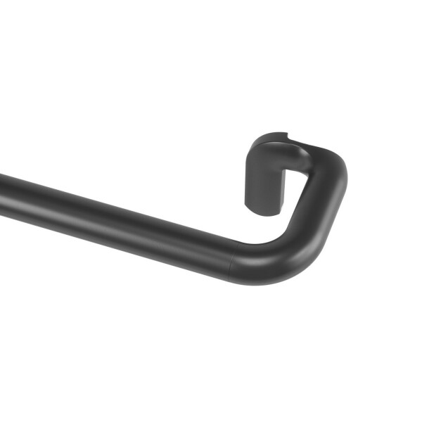 Černá roztažitelná garnýž 213-365 cm Umbra TWILIGHT - pro zatemňovací závěsy