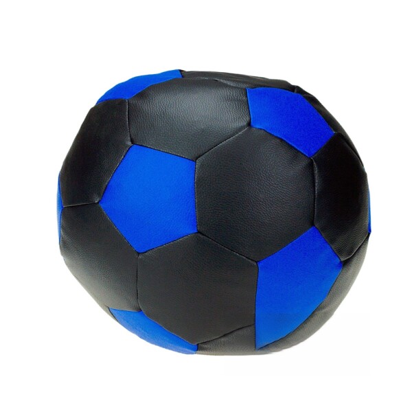 FRONTI Sedací vak - míč 70 cm - černá + modrá