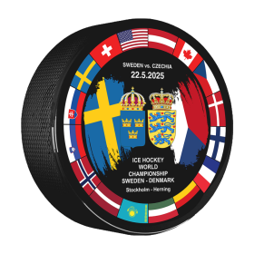 Puk Ice Hockey World Championship Sweden | Denmark MS 2025 Dueling 22.05.2025 Sweden vs. Czechia