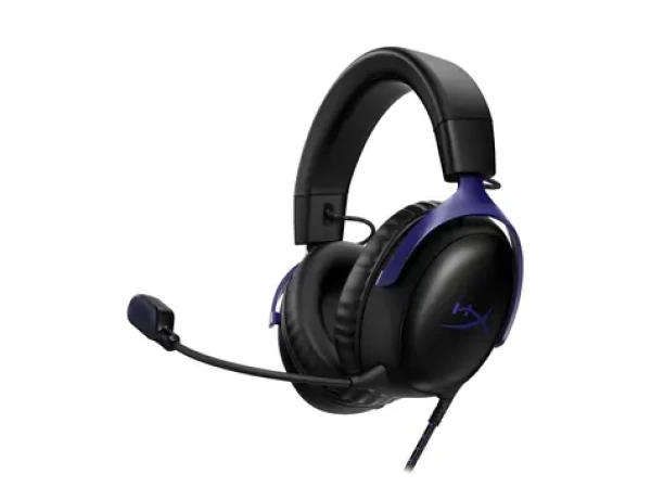 HyperX Cloud III černo-modrá / Herní sluchátka / mikrofon / PC, PS5, PS4, Xbox, Switch (D0SX6AA)