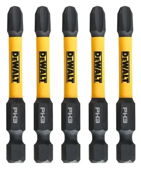 DeWalt Sada bitů PH3 / 5 ks / 57 mm / Extreme Torsion (DT7999T)