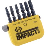 Sada bitů 8767-9/IMP DC - Bit-Check 10 TX Impaktor Wera 05057688001 25 mm, nástrojová ocel, diamantová vrstva, legováno, 10dílná 8767-9/IDC