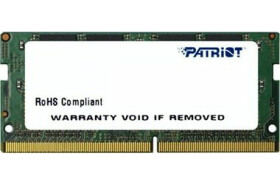 Patriot Signature 4GB 2400MHz / SO-DIMM / DDR4 / CL17 / Unbuffered / Non-ECC / 1.2V (PSD44G240081S)