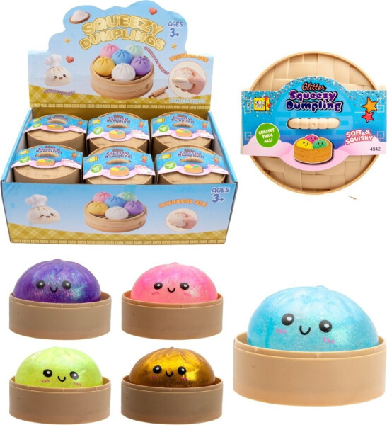 Knedlíčky Bao mačkací barevné 5 cm - Alltoys Kass