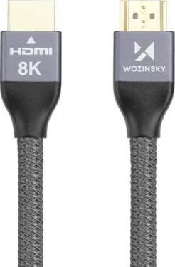 Wozinsky WHDMI-10 stříbrná / Kabel HDMI-HDMI / 1m / M-M (WHDMI-10)