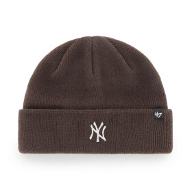 47 Brand Pánská zimní čepice New York Yankees MLB Randle '47 CUFF KNIT Brown
