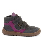 Chlapecké celoroční kotníkové barefoot boty UP HILL TEX DARK GRAY Froddo G3110281-14 - 35